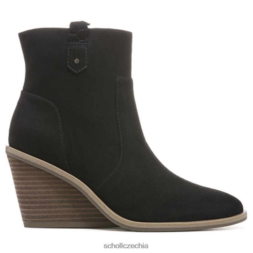 mirage klínová botička černá látka Dr. Scholl'sunisex 22080Z168