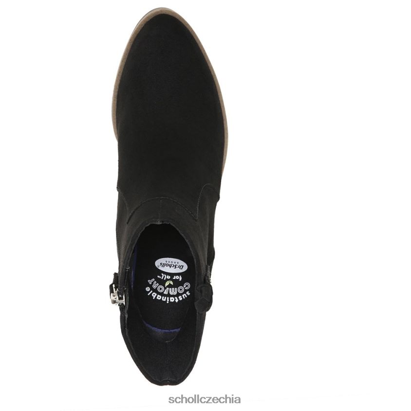 mirage klínová botička černá látka Dr. Scholl'sunisex 22080Z168