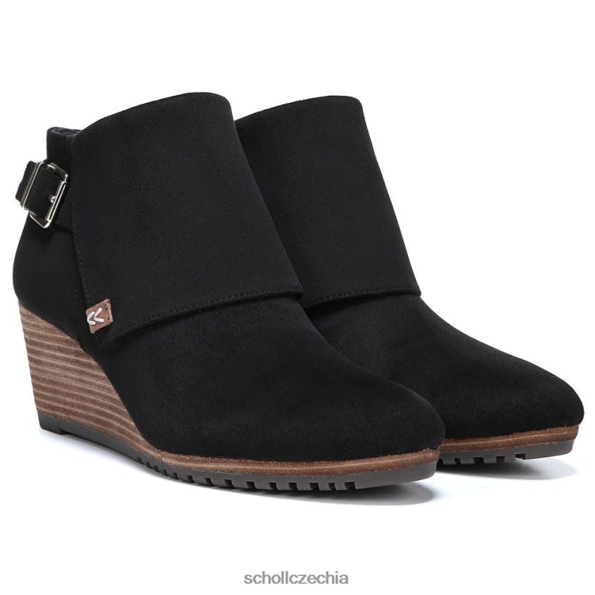 vytvořit klínovou botičku černé mikrovlákno Dr. Scholl'sunisex 22080Z125