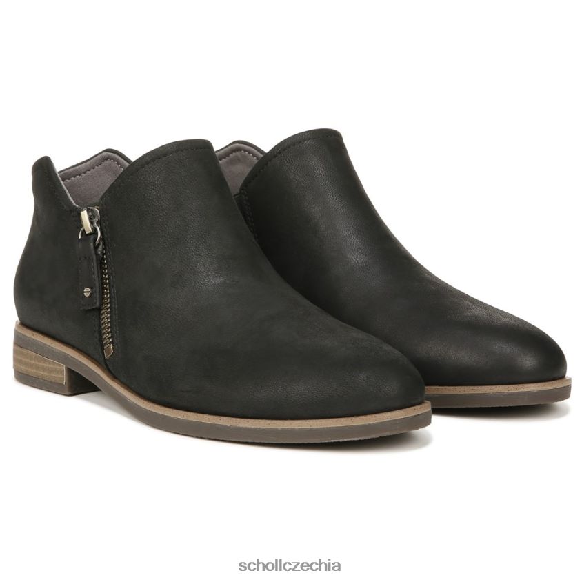 avenue zip kotníkové boty Černá kůže Dr. Scholl'sunisex 22080Z98