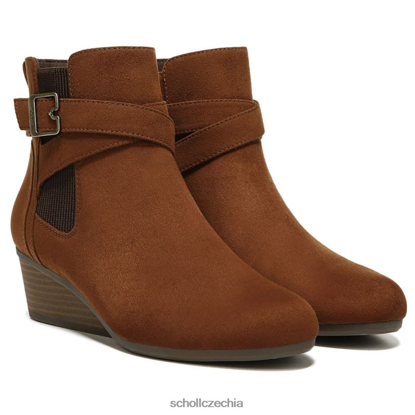 berlínské botičky na klínku měděná hnědá látka Dr. Scholl'sunisex 22080Z241 - Kliknutím na obrázek zavøete
