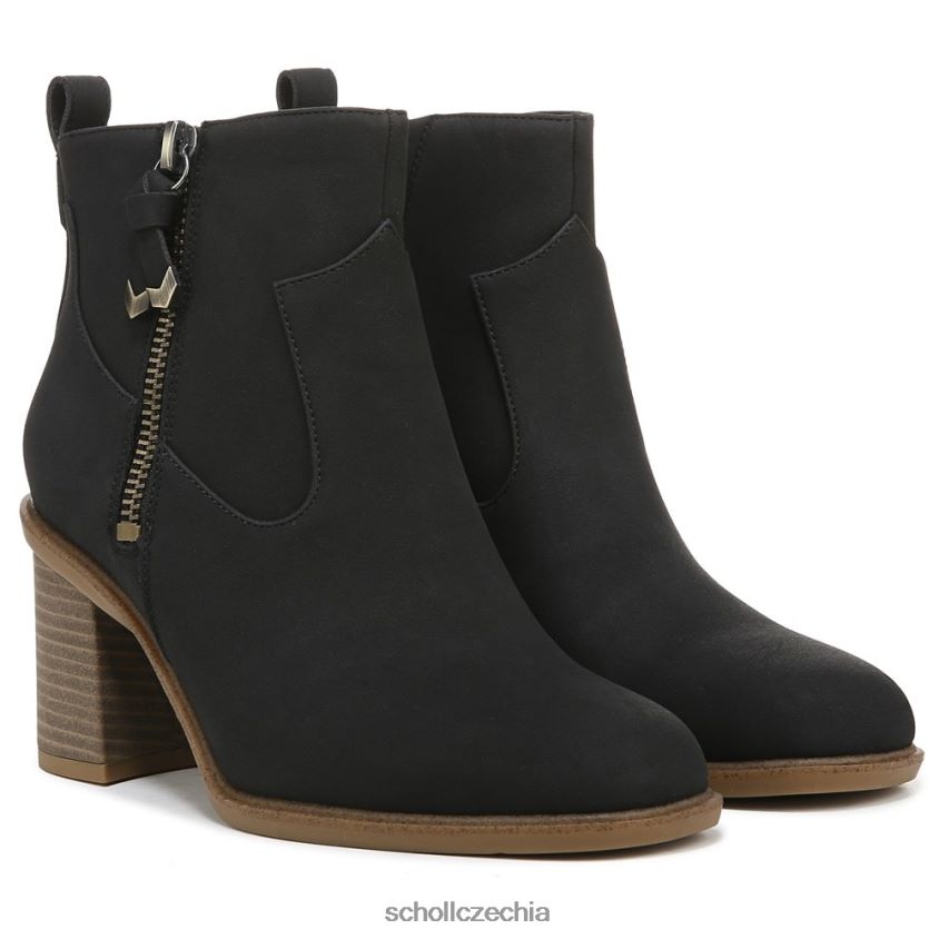 botičky na podpatku rodeo černá syntetika Dr. Scholl'sunisex 22080Z230