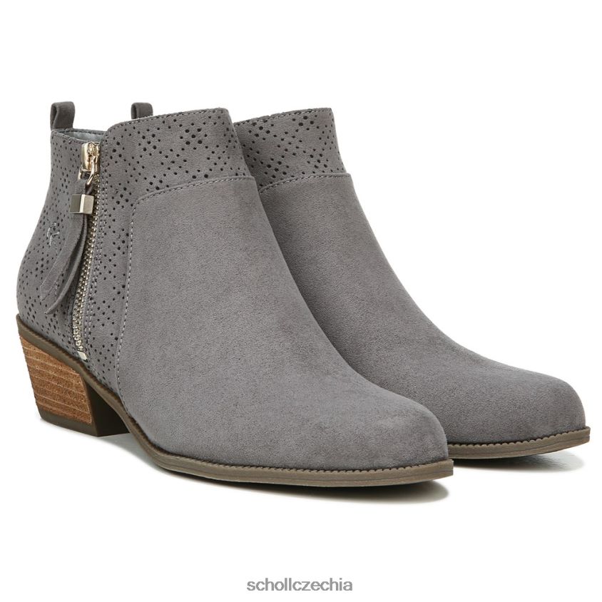 brianna botička tmavě stínově šedé mikrovlákno Dr. Scholl'sunisex 22080Z136