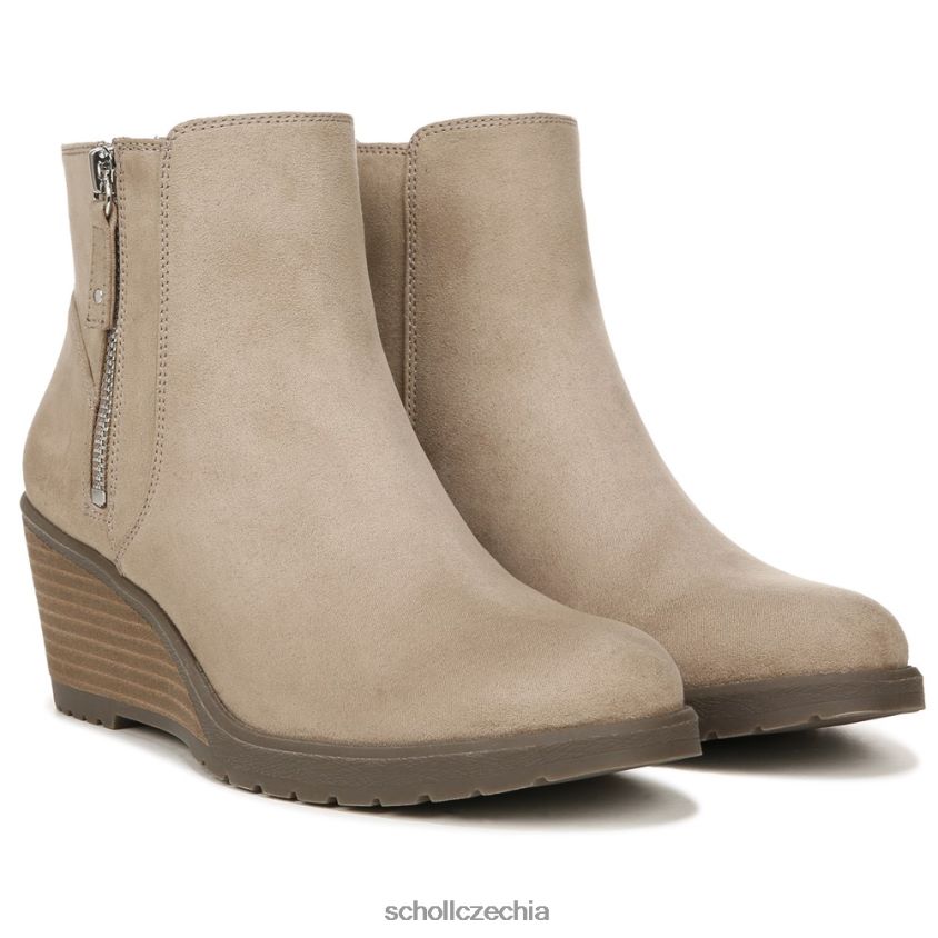 chloe kotníkové botičky taupe tkanina Dr. Scholl'sunisex 22080Z108