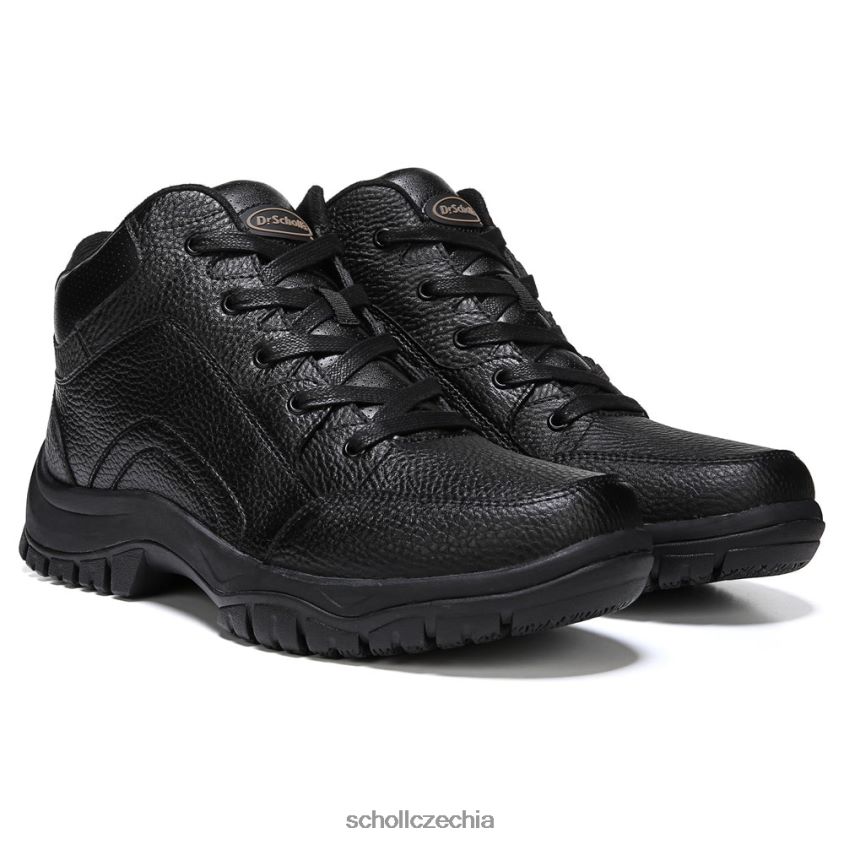 protiskluzová pracovní bota Černá kůže Dr. Scholl'sunisex 22080Z294