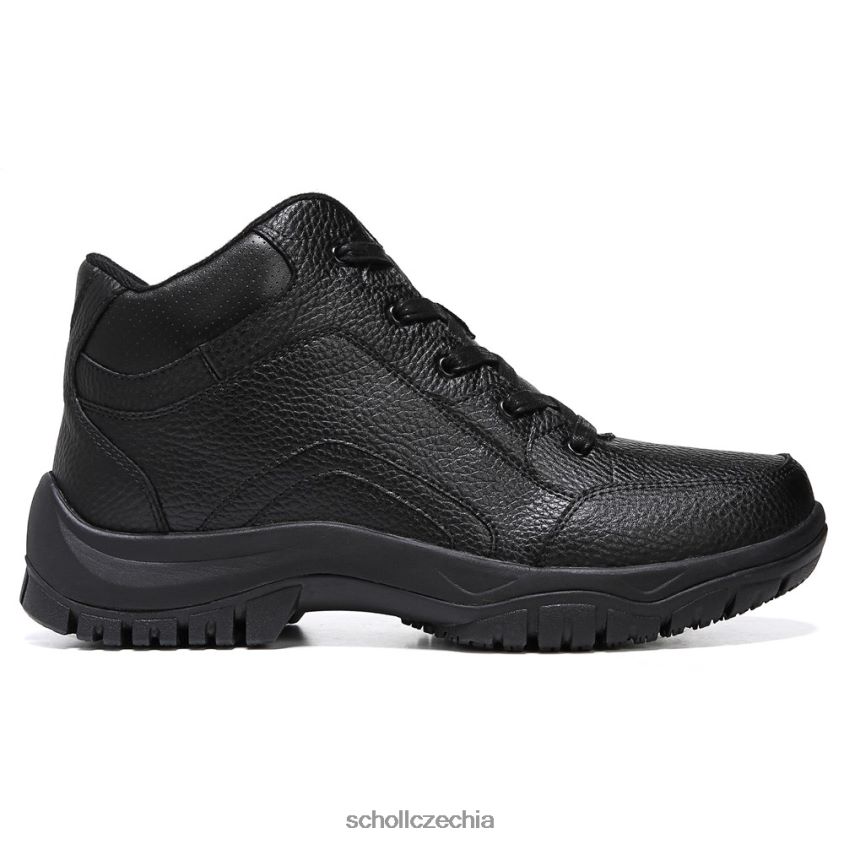 protiskluzová pracovní bota Černá kůže Dr. Scholl'sunisex 22080Z294