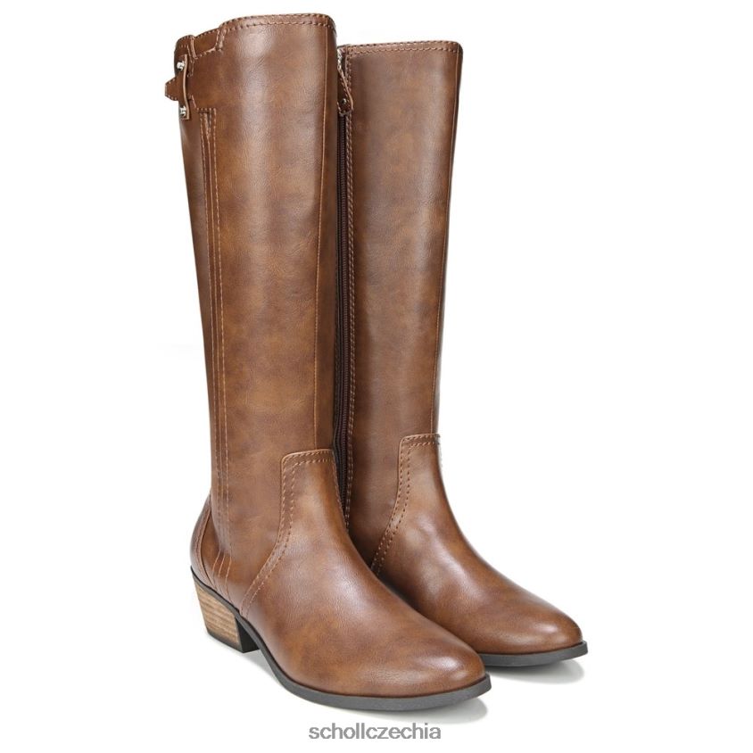 brilantní vysoké boty ke kolenům whisky Dr. Scholl'sunisex 22080Z157