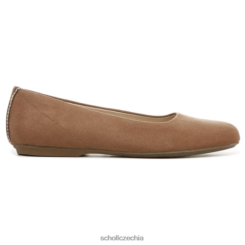 wexley balerína hnědá látka Dr. Scholl'sunisex 22080Z72