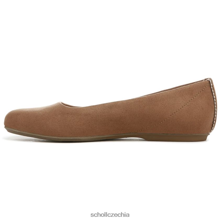 wexley balerína hnědá látka Dr. Scholl'sunisex 22080Z72