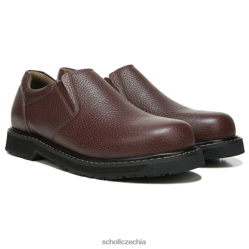 navíječ II protiskluzový slip on hnědá kůže Dr. Scholl'sunisex 22080Z289