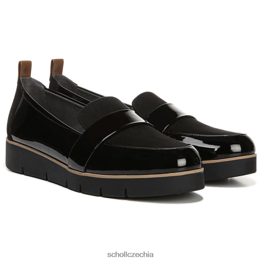 webster povaleč černý patent/mikrovlákno Dr. Scholl'sunisex 22080Z216