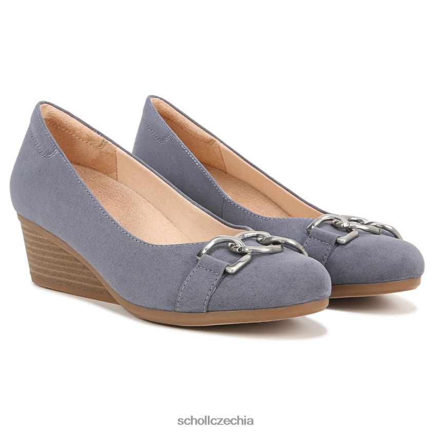 být ozdoben klínem modrá tkanina Dr. Scholl'sunisex 22080Z94