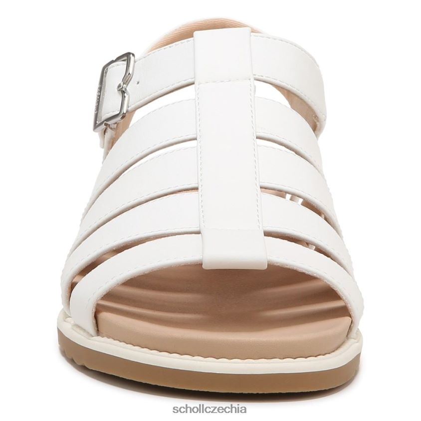 dobrý gladiátorský sandál bílý Dr. Scholl'sunisex 22080Z206