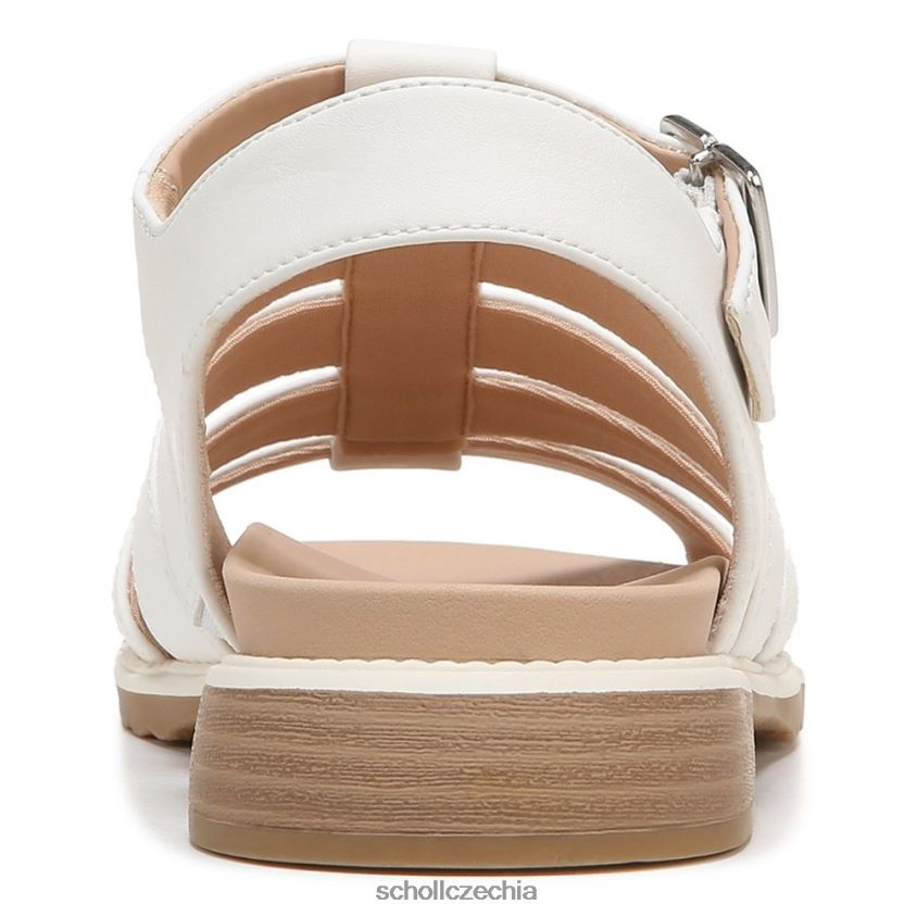 dobrý gladiátorský sandál bílý Dr. Scholl'sunisex 22080Z206