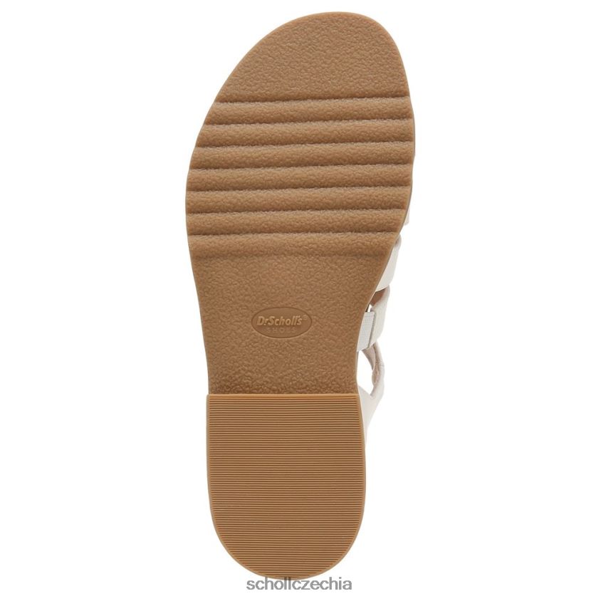 dobrý gladiátorský sandál bílý Dr. Scholl'sunisex 22080Z206
