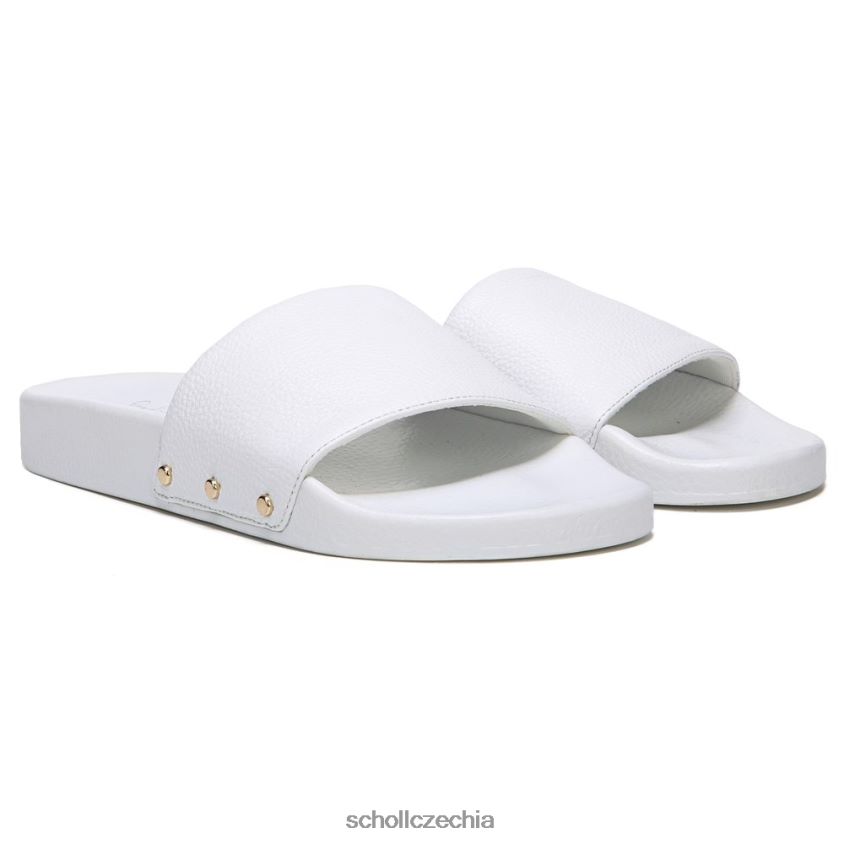 pisces sandály k bazénu bílá kůže Dr. Scholl'sunisex 22080Z188