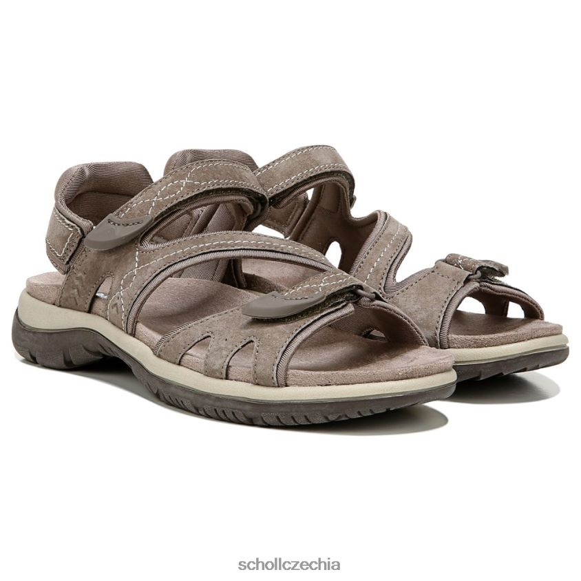 sandál adelle sladový taupe semiš Dr. Scholl'sunisex 22080Z159