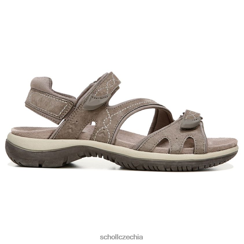 sandál adelle sladový taupe semiš Dr. Scholl'sunisex 22080Z159