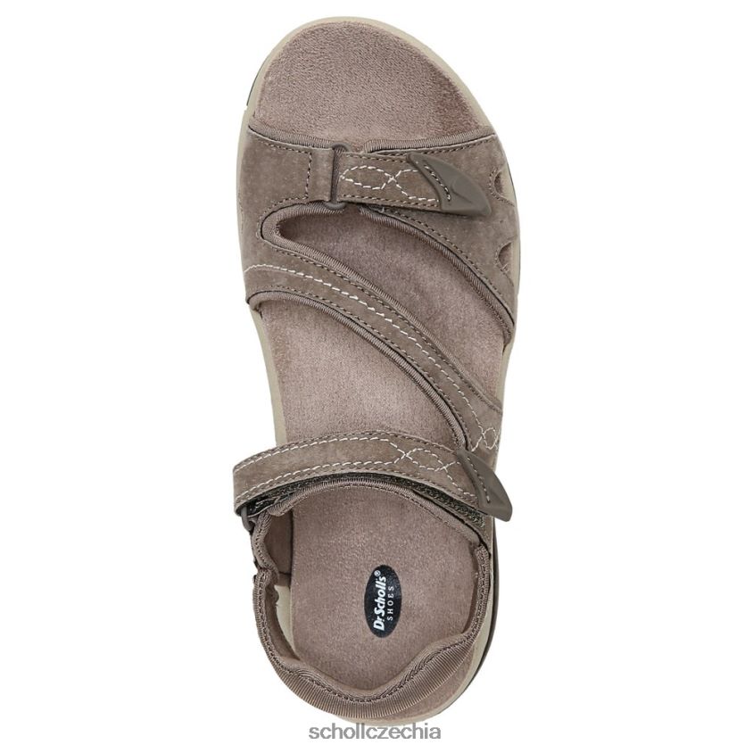 sandál adelle sladový taupe semiš Dr. Scholl'sunisex 22080Z159