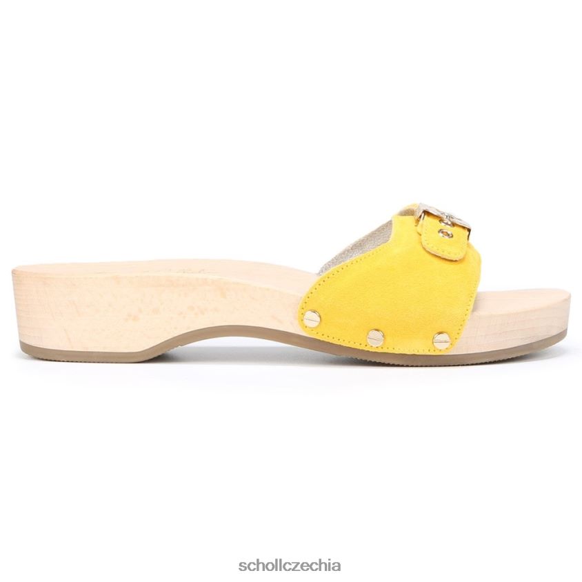 originální sandál žlutá kůže Dr. Scholl'sunisex 22080Z12