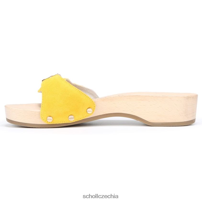 originální sandál žlutá kůže Dr. Scholl'sunisex 22080Z12