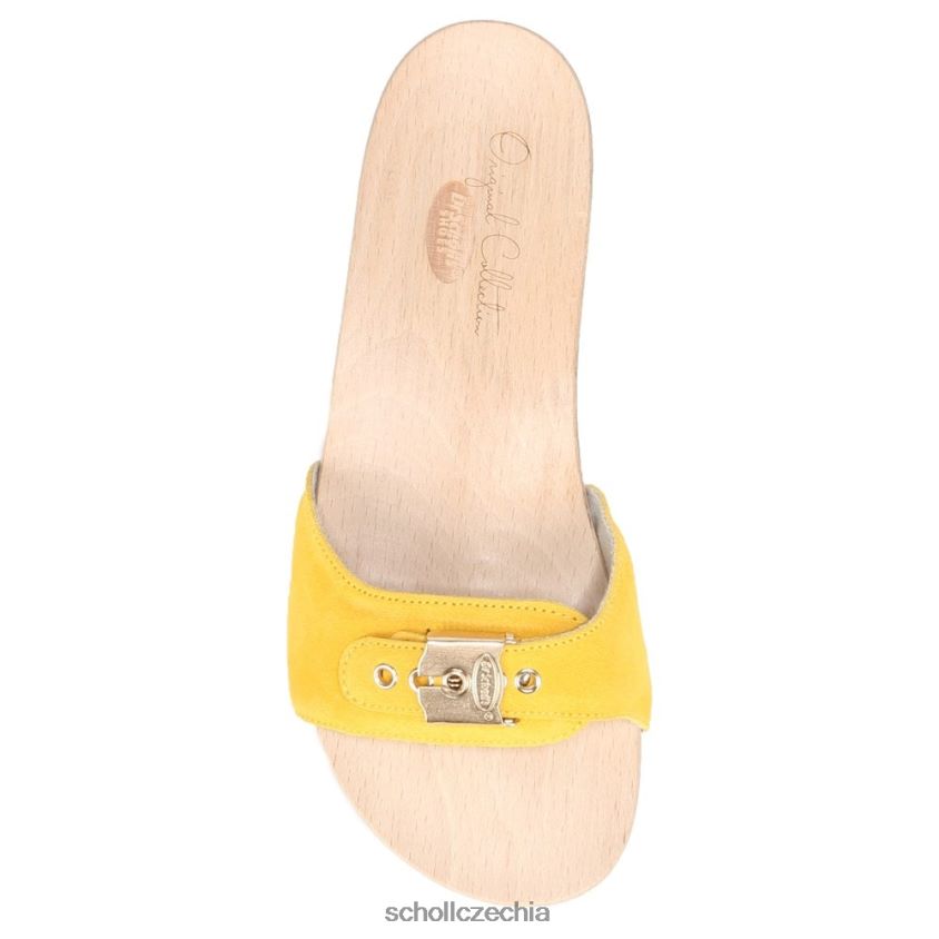 originální sandál žlutá kůže Dr. Scholl'sunisex 22080Z12