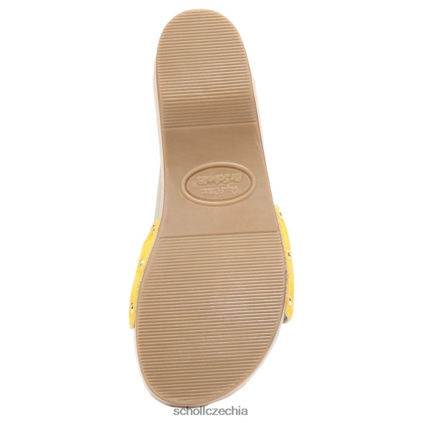 originální sandál žlutá kůže Dr. Scholl'sunisex 22080Z12