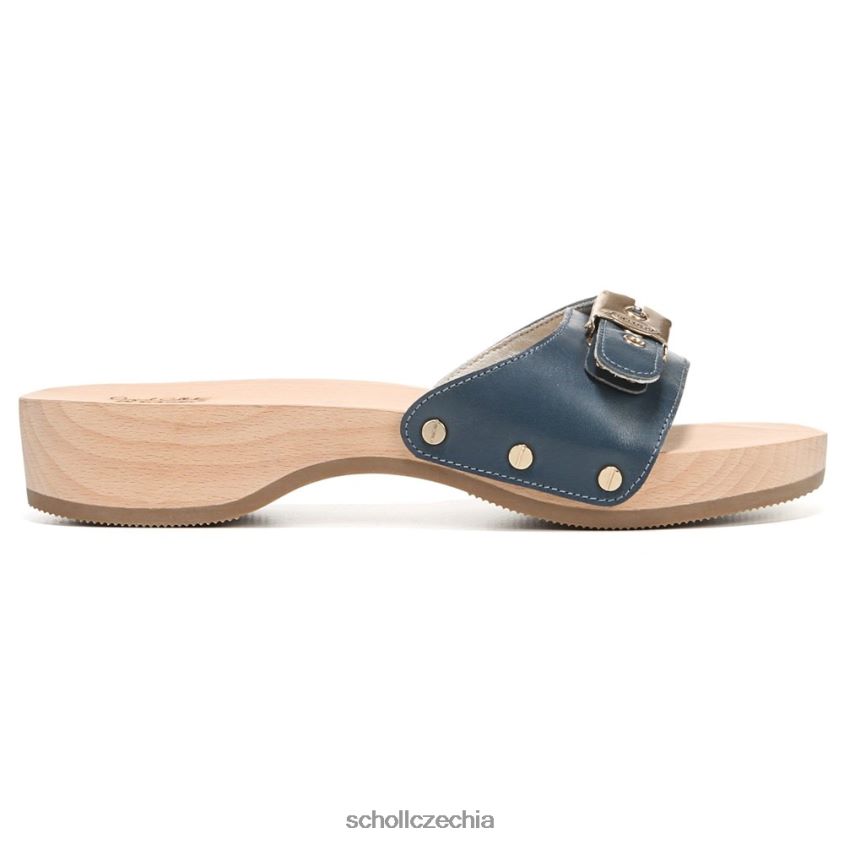 originální sandál modrá kůže Dr. Scholl'sunisex 22080Z18