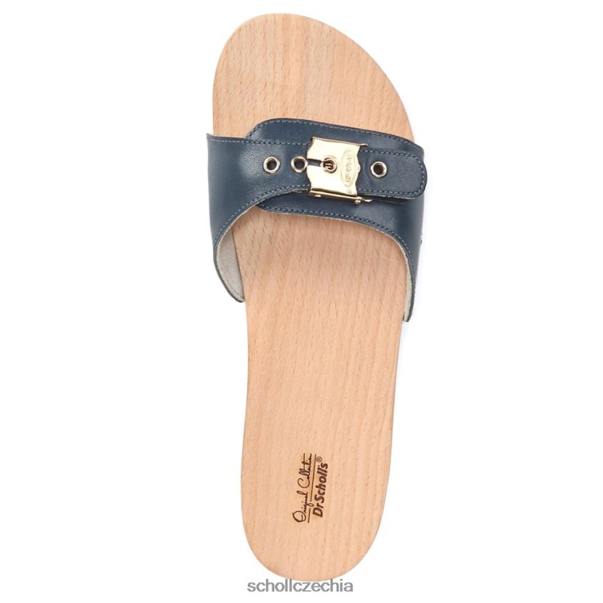 originální sandál modrá kůže Dr. Scholl'sunisex 22080Z18