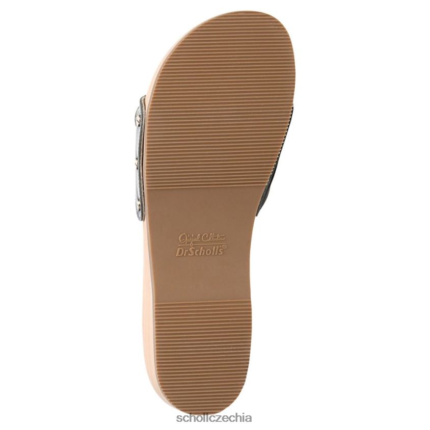 originální sandál modrá kůže Dr. Scholl'sunisex 22080Z18