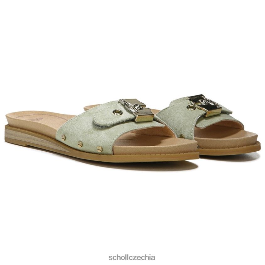 originální sandál pistáciové mikrovlákno Dr. Scholl'sunisex 22080Z185
