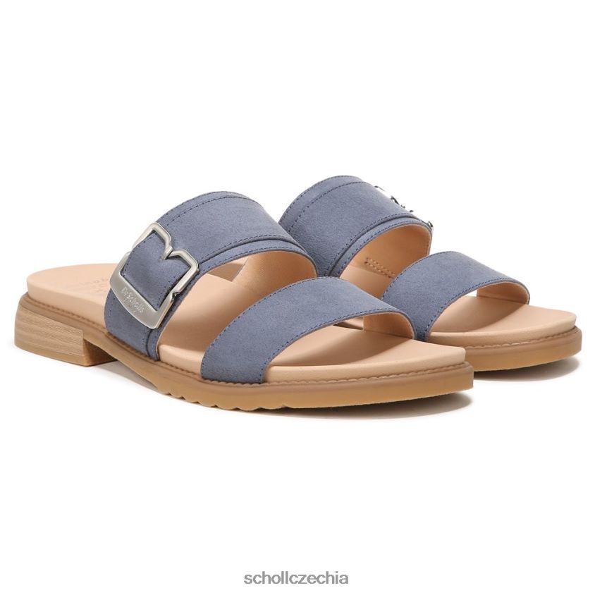 sandály alyssa slide syntetický oxid modrý Dr. Scholl'sunisex 22080Z215