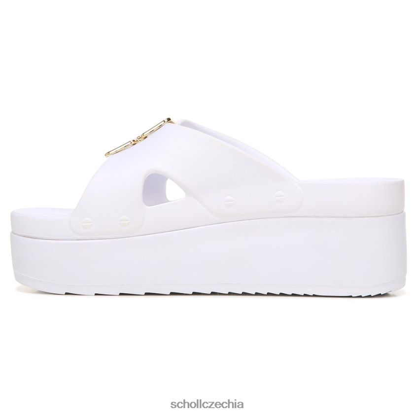 originální brankové sandály na platformě bílá Eva Dr. Scholl'sunisex 22080Z173