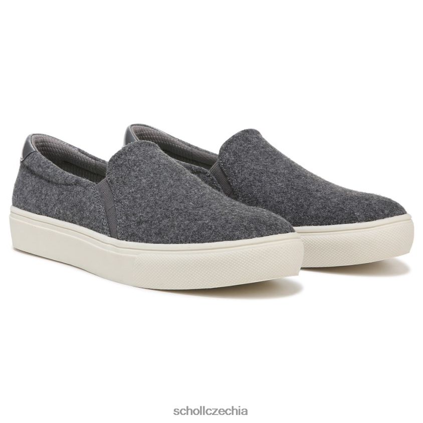 nova slip on teniska tmavě šedá látka Dr. Scholl'sunisex 22080Z67