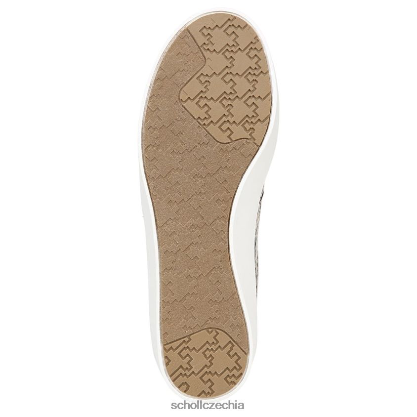 teniska madison slip on černý/hnědý hadí potisk Dr. Scholl'sunisex 22080Z42