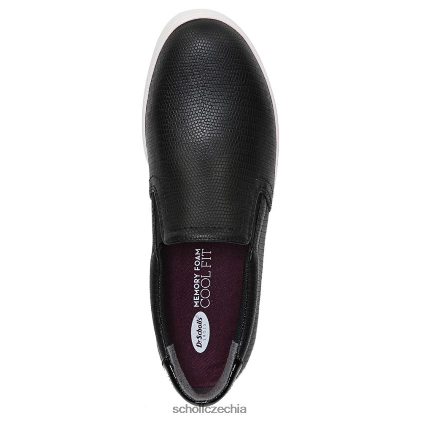 teniska madison slip on černá ještěrka Dr. Scholl'sunisex 22080Z30