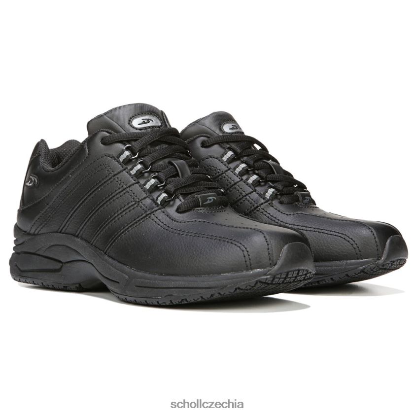 kimberly ii protiskluzové tenisky Černá kůže Dr. Scholl'sunisex 22080Z249