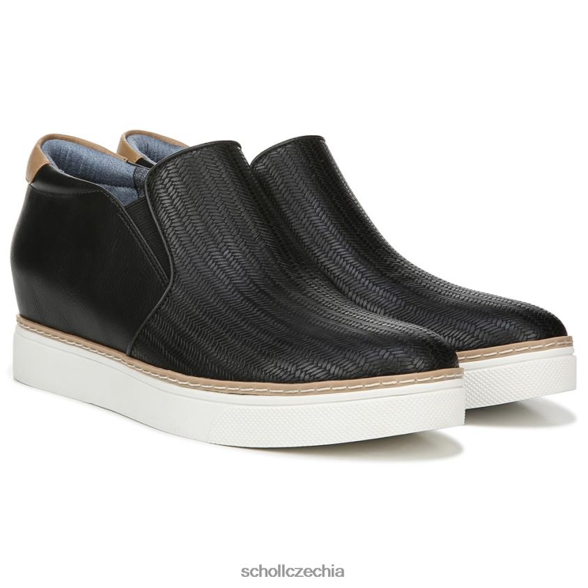 kdyby jen klínová teniska černá chevron Dr. Scholl'sunisex 22080Z58