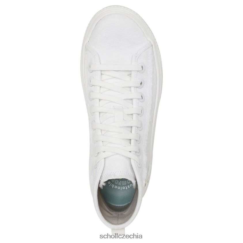 prozatím hi top tenisky na platformě bílá látka Dr. Scholl'sunisex 22080Z226