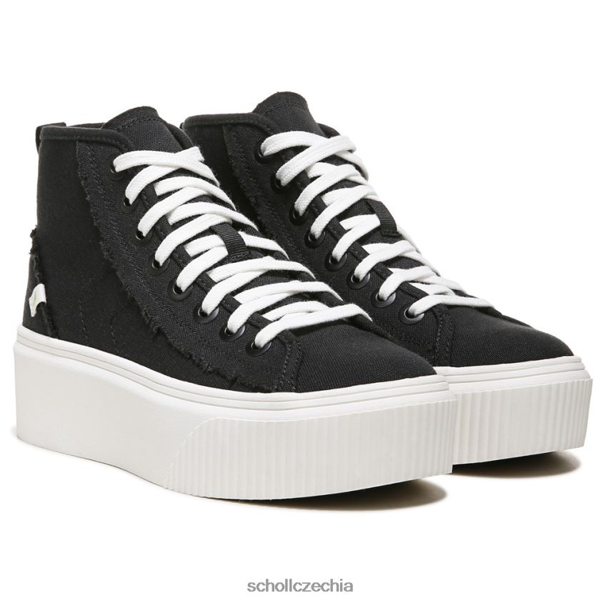 prozatím hi top tenisky na platformě černá látka Dr. Scholl'sunisex 22080Z225